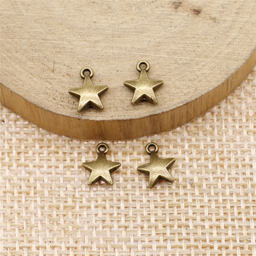 40pcs 8.6x7.1mm 2 Colors Antiq - Vintage Collectibles For Sale บทวิจารณ์และราคา