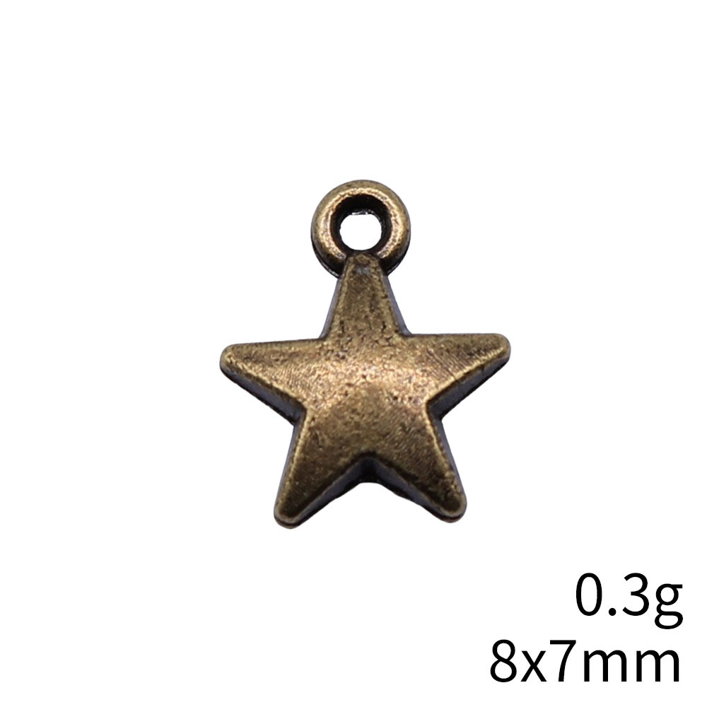 40pcs 8.6x7.1mm 2 Colors Antiq - Vintage Collectibles For Sale บทวิจารณ์และราคา