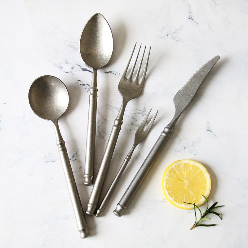 Retro Scrub 304 Stainless Stee - Vintage Collectible Spoons บทวิจารณ์และราคา