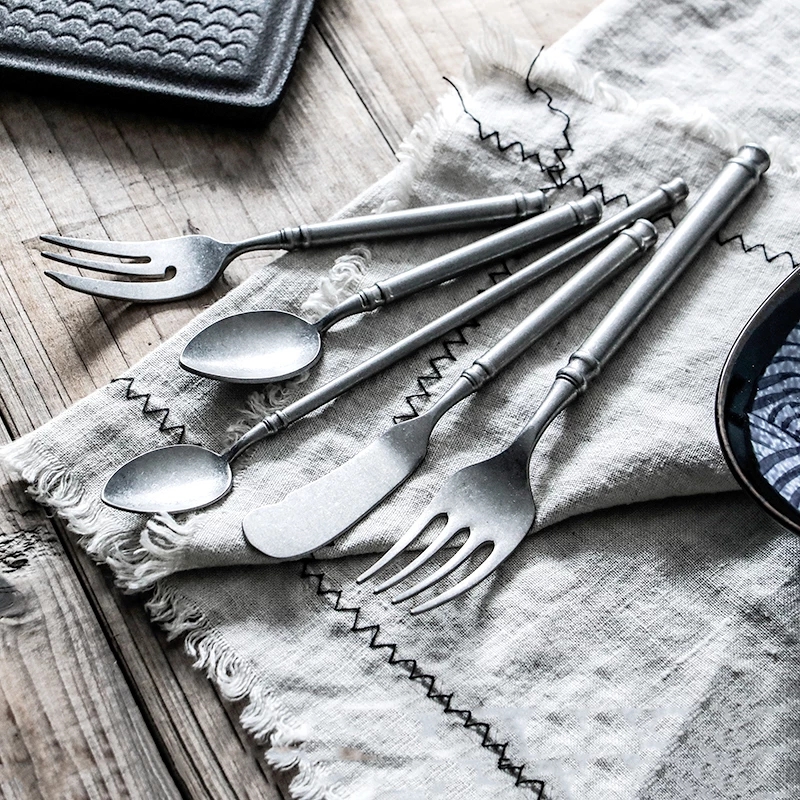 Retro Scrub 304 Stainless Stee - Vintage Collectible Spoons บทวิจารณ์และราคา