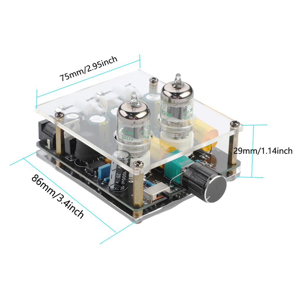Upgraded 5654 Tube Preamplifie - Tube Amplifier Part บทวิจารณ์และราคา