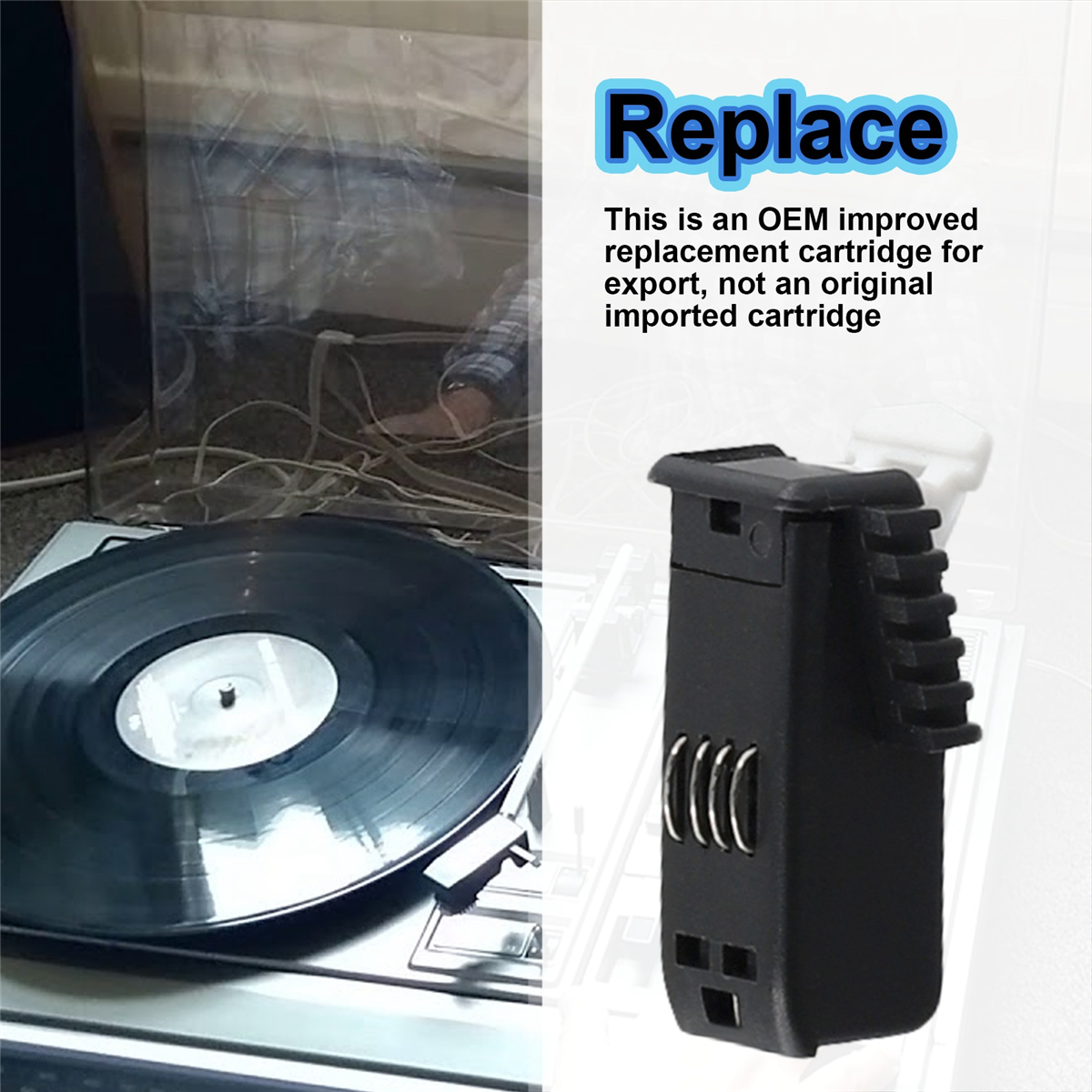 New Replacement Stylus Needle  - Record Player Needle บทวิจารณ์และราคา