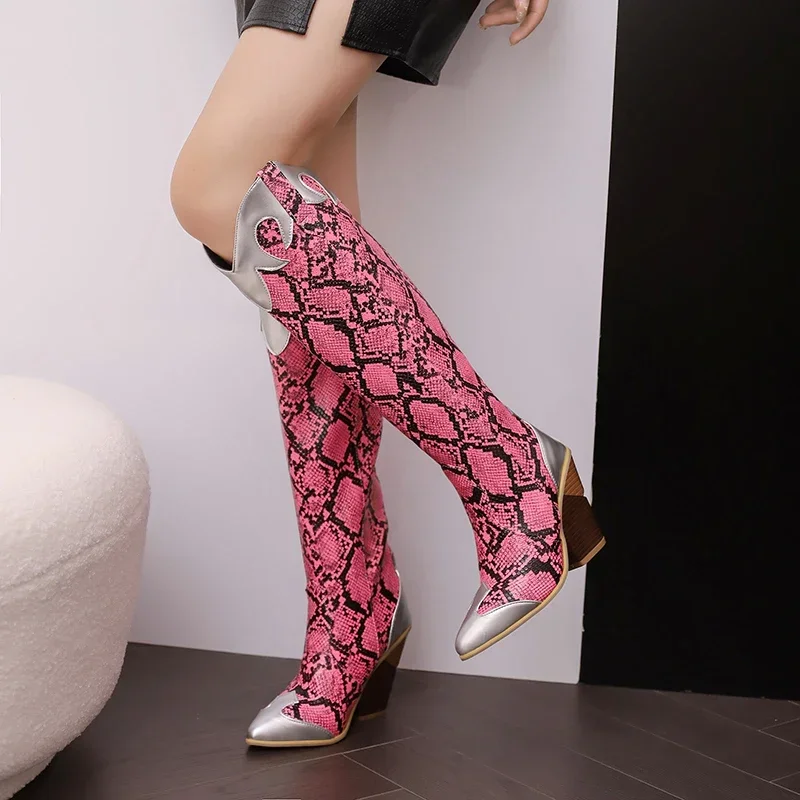 Big Size Western Women Knee Hi - Vintage Zipper บทวิจารณ์และราคา