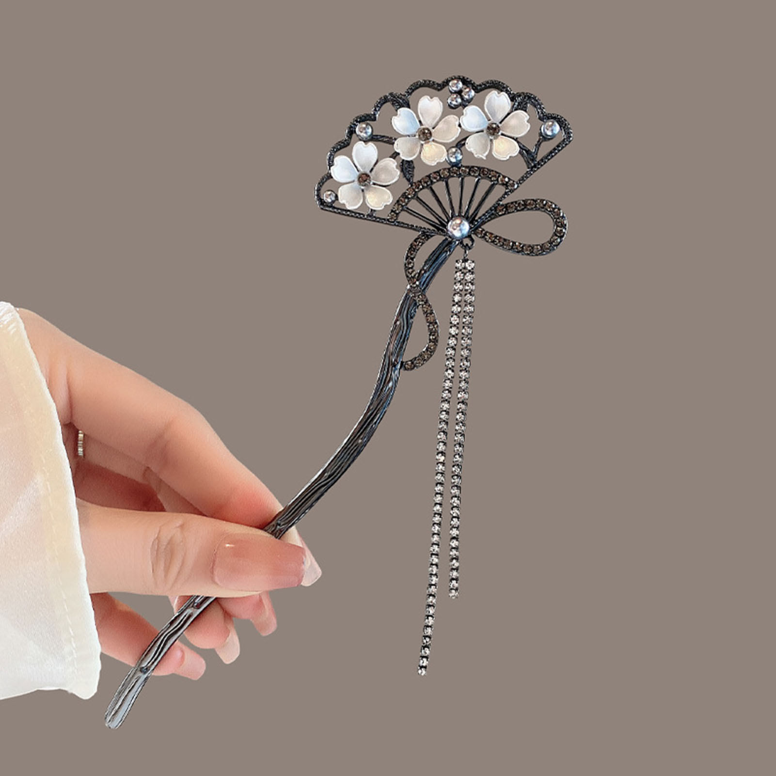 Vintage Flower Fan Shaped Hair - Vintage Collector บทวิจารณ์และราคา