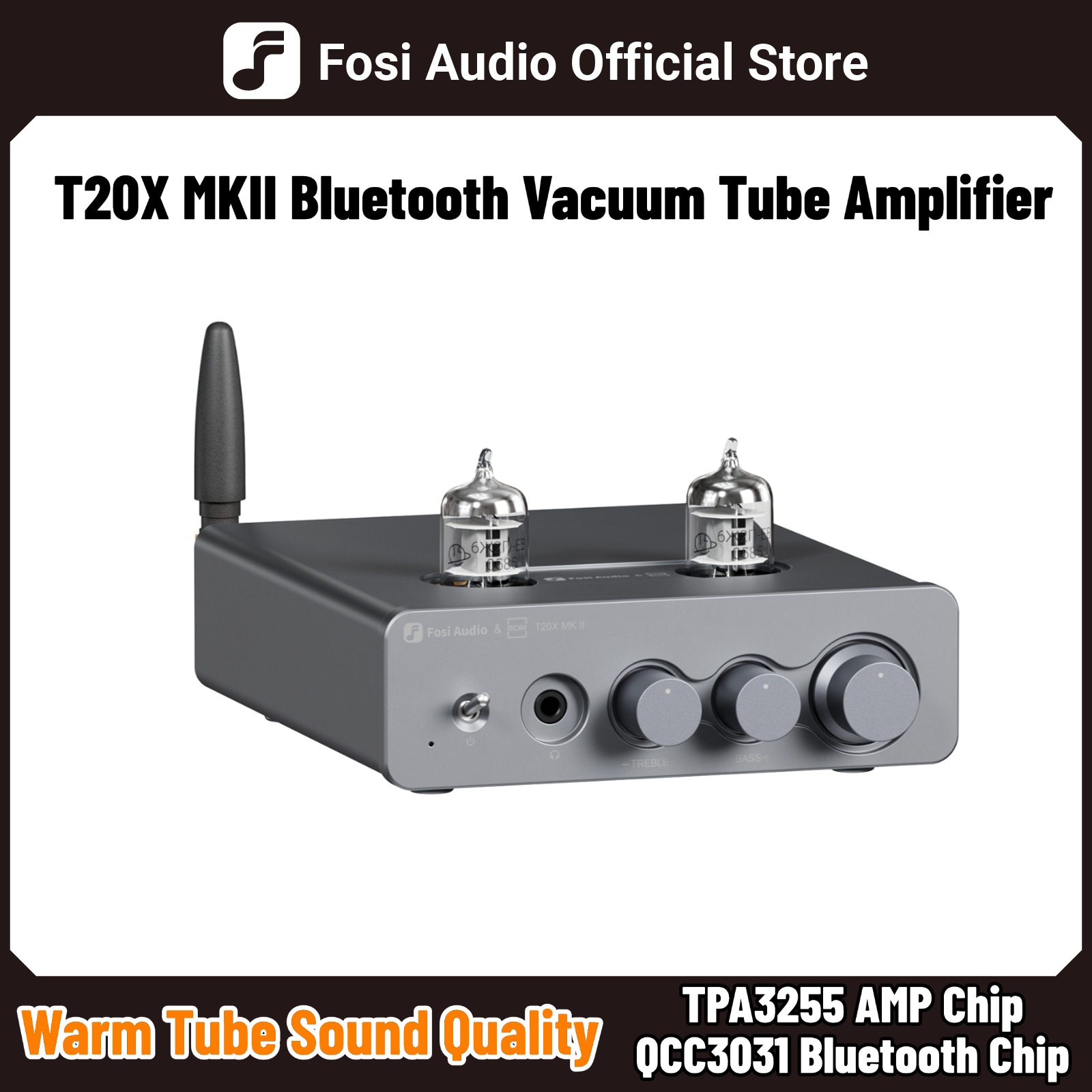 Fosi Audio T20X MKII 300W Blue - Tube Amplifier Part บทวิจารณ์และราคา