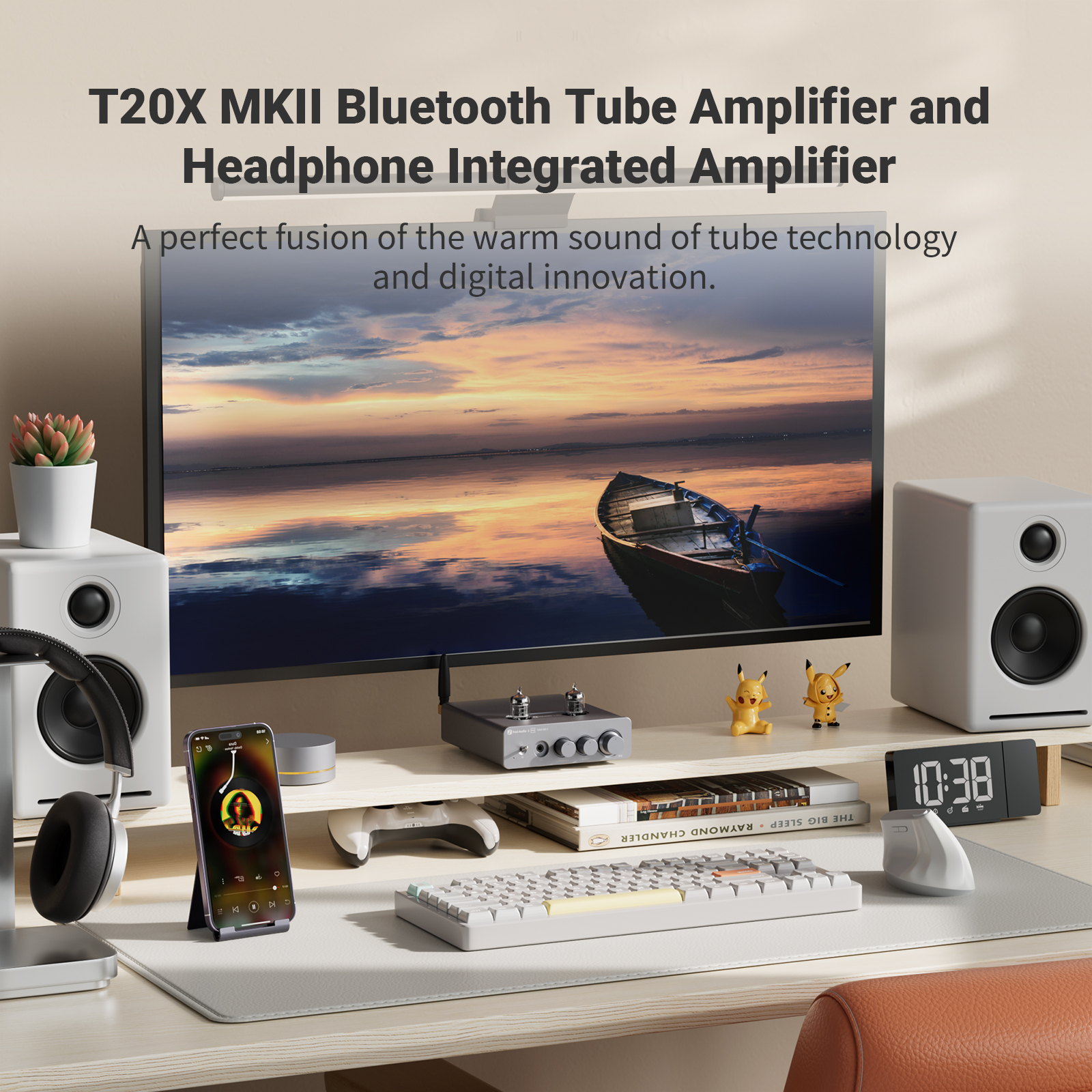 Fosi Audio T20X MKII 300W Blue - Tube Amplifier Part บทวิจารณ์และราคา